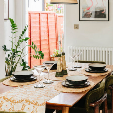 A Victorian home makeover with earthy, mid-century charm