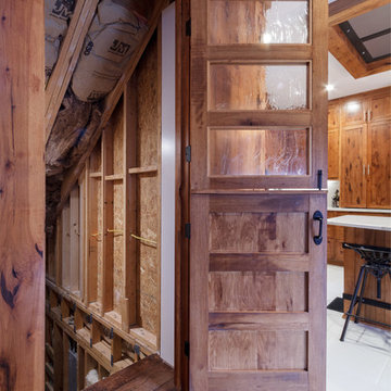 Rustic Hickory Custom Dutch Doors