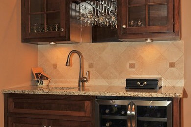 Inspiration for a contemporary kitchen remodel in New York