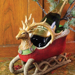 Nordic Reindeer Sleigh - Holiday Decorations