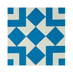 El Fenn Blue Pattern - Wall And Floor Tile