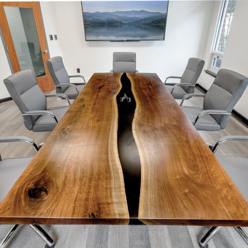 Walnut River Epoxy Conference Table