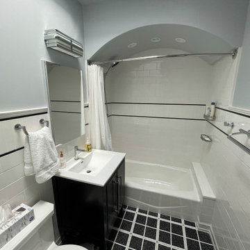 Art Deco Guest Bath