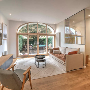 Rénovation complète d'un rez-de-chaussée d'un appartement triplex