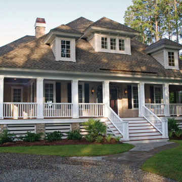 Sater Design Collection's 7062 "Oak Island" Home Plan