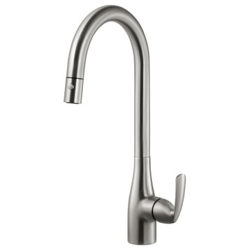 Cora Pull Down Kitchen Faucet With CeraDox Technology, Brushed Nickel