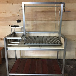 Freestanding Argentine Barbecue Grills - Outdoor Grills