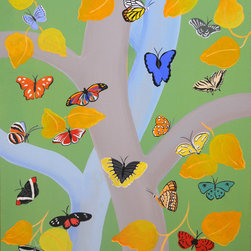 On the Wings of Resurrection, 24 x 36 in, SOLD - Paintings