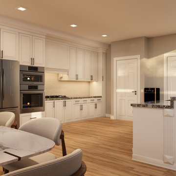 Stunning 3D Visualization of Modern Country House Renovation