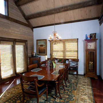 Custom Log Home for Extreme Makeover: Home Edition