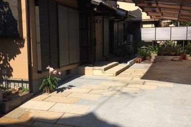 京都にある和風のおしゃれな住まいの写真