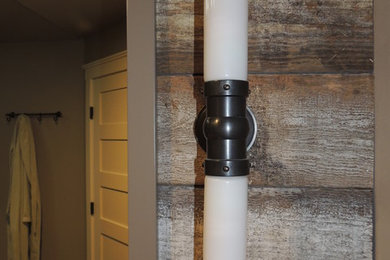 Inspiration for a transitional home design remodel in Other