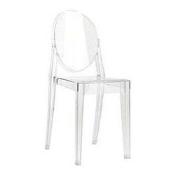 Kartell - Victoria Ghost Side Chair - Dining Chairs