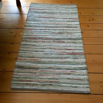 Custom made rag rug