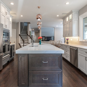 Totally Modern Kitchen and Mud Room Remodel in Sterling, Virginia
