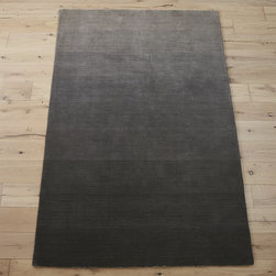 ombre grey rug | CB2 - Area Rugs