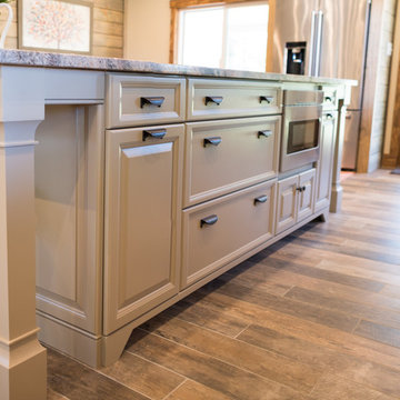 Sandstone painted kitchen