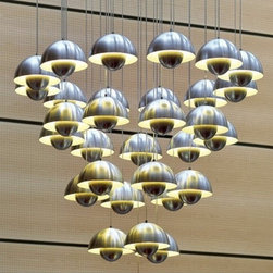 Flowerpot VP1 Pendant Lamp By Tradtion Lighting - Pendant Lighting