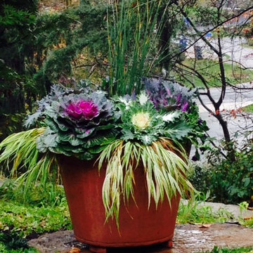 Fall Container Garden Design