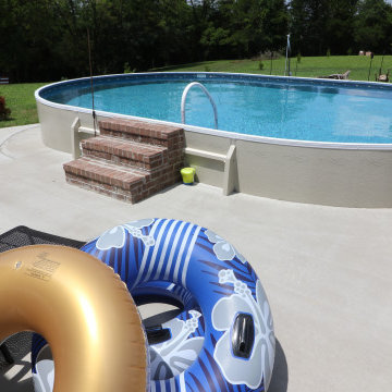 Semi-Inground Metric Series Radiant Pool
