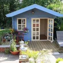 Shed with Deck