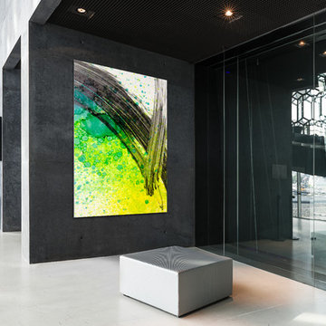 Large Experimental Abstract Art
