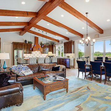 Hollow Box Beams perfect for Louisiana Hunting Camp