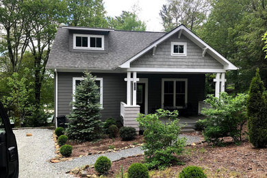 Example of an exterior home design in Other