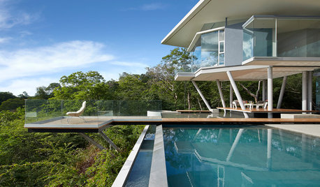 Architecture : Une incroyable maison surplombe la nature