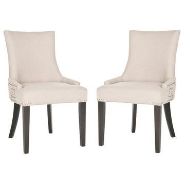Gretchen 20''H  Side Chair (Set Of 2) - Silver Nail Heads
