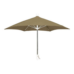 FiberBuilt Umbrellas LLC - 7.5 Foot Fiber Built Patio Olefin Hexagon Umbrella - Outdoor Umbrellas