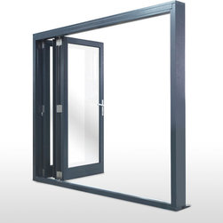 Breeze Panel Folding Glass Wall - Interior Doors