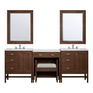 Addison Vanity Set, 90" - Transitional - Bathroom Vanities And Sink ...