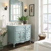 42" Cottage-Style Knoxville Bathroom Sink Vanity With Mirror