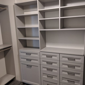 Matte Gray Closet