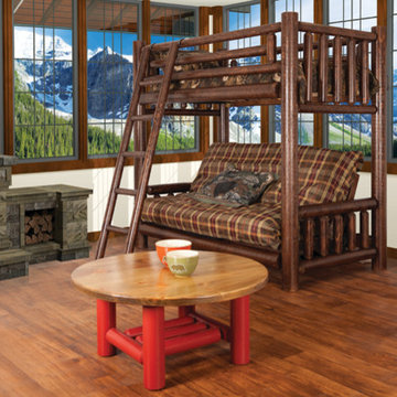 Rustic Lodge Twin Bed