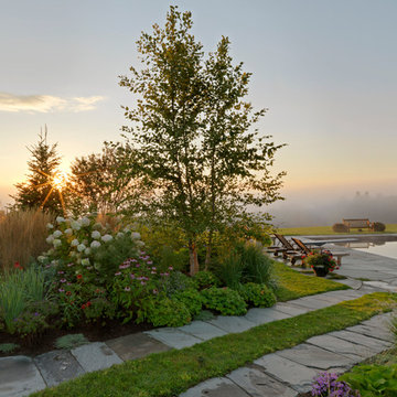 A Pool Terrace in Vermont
