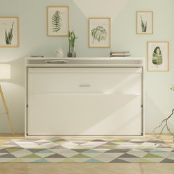 Genio T - Twin Wall Bed with Table - Murphy Beds