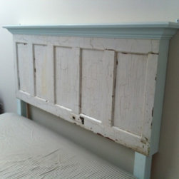 5 panel king size door headboard - Headboards
