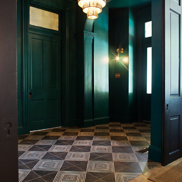 My Houzz: Colorful, Eclectic Style in an 1890 Kentucky Brick Home