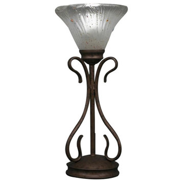 Toltec Lighting 31-BRZ-751 Swan - One Light Table Lamp
