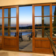 sliding doors  for  sun porch