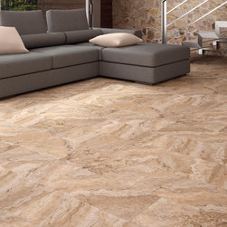 Scabos Porcelain Travertine-look tile - Wall And Floor Tile