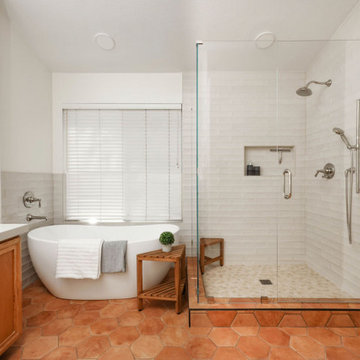 Main Bath - Spanish Contemporary