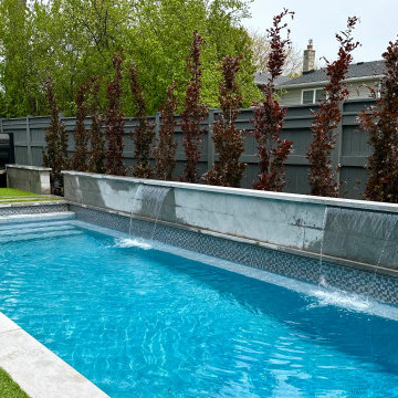 2023 Small Space Contemporary Pool