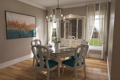 Elegant dining room photo in Other
