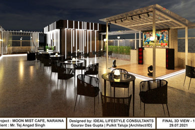 CAFE-LOUNGE-RESTRO-BAR INTERIOR DESIGN & BUILD