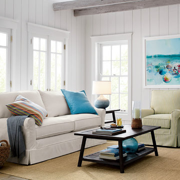Harborside Slipcovered Apartment Sofa
