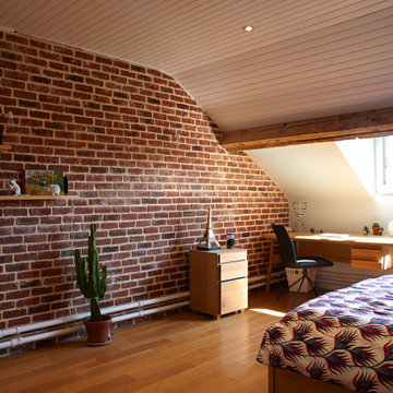 Maison du centre ville Reims - chambre