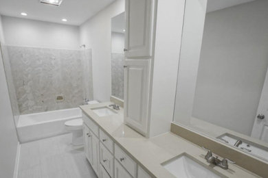 Inspiration for a transitional bathroom remodel in New Orleans